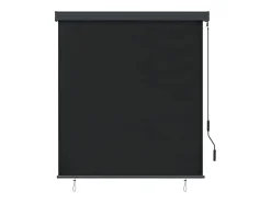 Outlet Estor enrollable de exterior 140 x 250 cm Antracita Gris