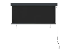 Outlet Estor enrollable de exterior 140 x 250 cm Antracita Gris