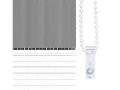 Clearance Estor enrollable de 100 x 175 cm Gris