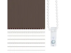 Hot Estor enrollable marrón de 60 x 120 cm Marru00f3n