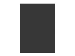 Estor enrollable opaco 160 x 230 cm Negro Discount
