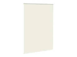 Estor enrollable opaco 160 x 230 cm color crema Blanco Discount