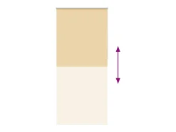 New Estor enrollable opaco 80 x 230 cm Beige