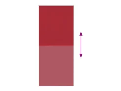 Estor enrollable opaco 100 x 230 cm Rojo New