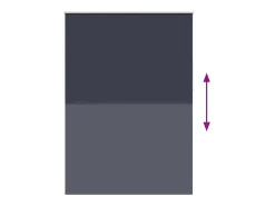 Hot Estor enrollable opaco 160 x 230 cm Azul