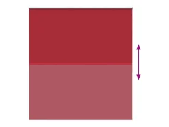 New Estor enrollable opaco 160 x 175 cm Rojo