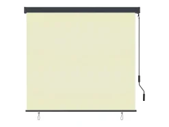 Ropa De Casa-Estor exterior enrollable 160x250 cm Crema