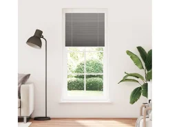 Ropa De Casa-Estor plisado antracita 100x200 cm ancho tela 99,4 cm Gris