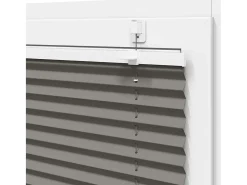 Ropa De Casa-Estor plisado antracita 110x150 cm ancho tela 109,4 cm Gris
