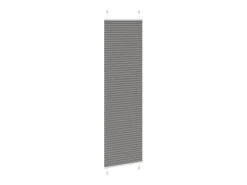 Online Estor plisado antracita 55x200 cm ancho tela 54,4 cm Gris