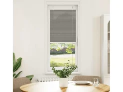 Estor plisado antracita 50x150 cm ancho tela 49,4 cm Gris Clearance