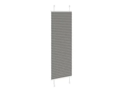 Estor plisado antracita 50x150 cm ancho tela 49,4 cm Gris Clearance