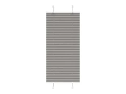 Ropa De Casa-Estor plisado antracita 55x100 cm ancho tela 54,4 cm Gris