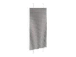 Ropa De Casa-Estor plisado antracita 55x100 cm ancho tela 54,4 cm Gris