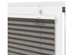 Ropa De Casa-Estor plisado antracita 55x100 cm ancho tela 54,4 cm Gris