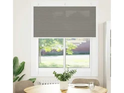 Estor plisado antracita 115x150 cm ancho tela 114,4 cm Gris Discount