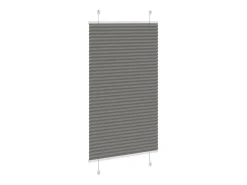 Clearance Estor plisado antracita 70x150 cm ancho tela 69,4 cm Gris