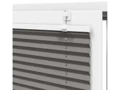 Best Estor plisado antracita 75x100 cm ancho tela 74,4 cm Gris