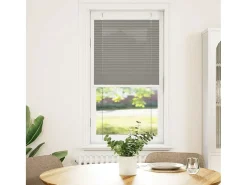 Estor plisado antracita 65x150 cm ancho tela 64,4 cm Gris Best