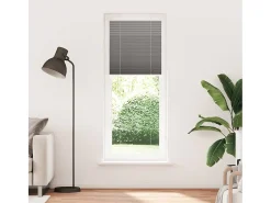 Outlet Estor plisado antracita 75x200 cm ancho tela 74,4 cm Gris