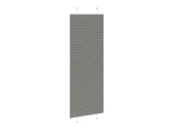 Outlet Estor plisado antracita 75x200 cm ancho tela 74,4 cm Gris