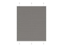 Discount Estor plisado antracita 105x100 cm ancho tela 104,4 cm Gris