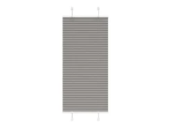 Estor plisado antracita 60x100 cm ancho tela 59,4 cm Gris Sale