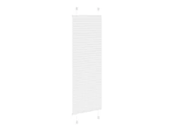 Online Estor plisado 50x150 cm ancho tela 49,4 cm poliéster Blanco