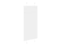 Discount Estor plisado 55x100 cm ancho tela 54,4 cm poliéster Blanco