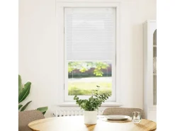 Estor plisado 65x150 cm ancho tela 64,4 cm poliéster Blanco Clearance