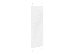 Estor plisado 50x100 cm ancho tela 49,4 cm poliéster Blanco Hot