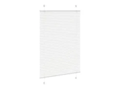 Estor plisado 95x100 cm ancho tela 94,4 cm poliéster Blanco New