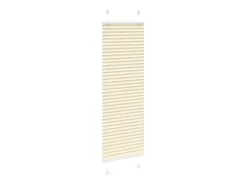 Ropa De Casa-Estor plisado color 40x150 cm ancho tela 39,4 cm poliéster Crema