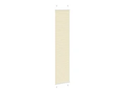 Hot Estor plisado color 45x200 cm ancho tela 44,4 cm poliéster Crema
