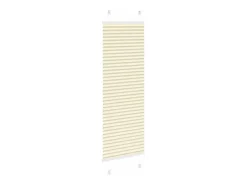 Ropa De Casa-Estor plisado color 45x100 cm ancho tela 44,4 cm poliéster Crema