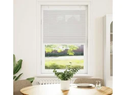 Hot Estor plisado claro 80x100 cm ancho tela 79,4 cm Gris