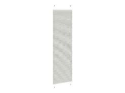 Best Estor plisado claro 65x200 cm ancho tela 64,4 cm Gris