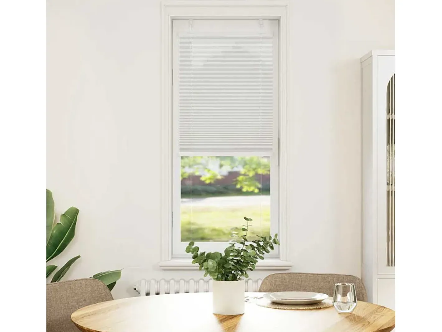 Best Estor plisado claro 50x150 cm ancho tela 49,4 cm Gris