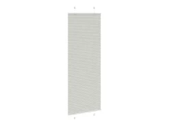 Estor plisado claro 75x200 cm ancho tela 74,4 cm Gris Sale