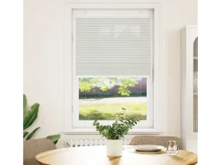 Estor plisado claro 75x100 cm ancho tela 74,4 cm Gris Best