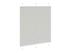 New Estor plisado claro 120x150cm ancho tela 119,4cm Gris