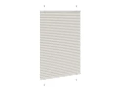 Online Estor plisado claro 85x100 cm ancho tela 84,4 cm Gris