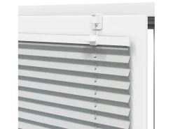 Estor plisado claro 65x100 cm ancho tela 64,4 cm Gris
