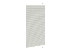 Estor plisado claro 105x200cm ancho tela 104,4cm Gris New