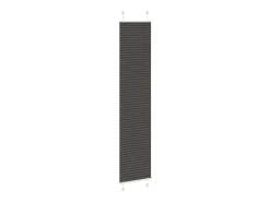 Best Estor plisado 45x200 cm ancho tela 44,4 cm poliéster Negro