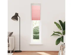 Hot Estor plisado 50x200 cm ancho tela 49,4 cm poliéster Rosa