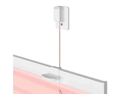 Clearance Estor plisado 55x200 cm ancho tela 54,4 cm poliéster Rosa