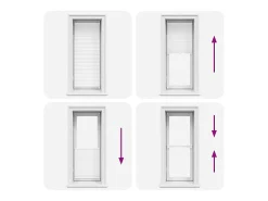 Estor plisado 50x150 cm Blanco Best