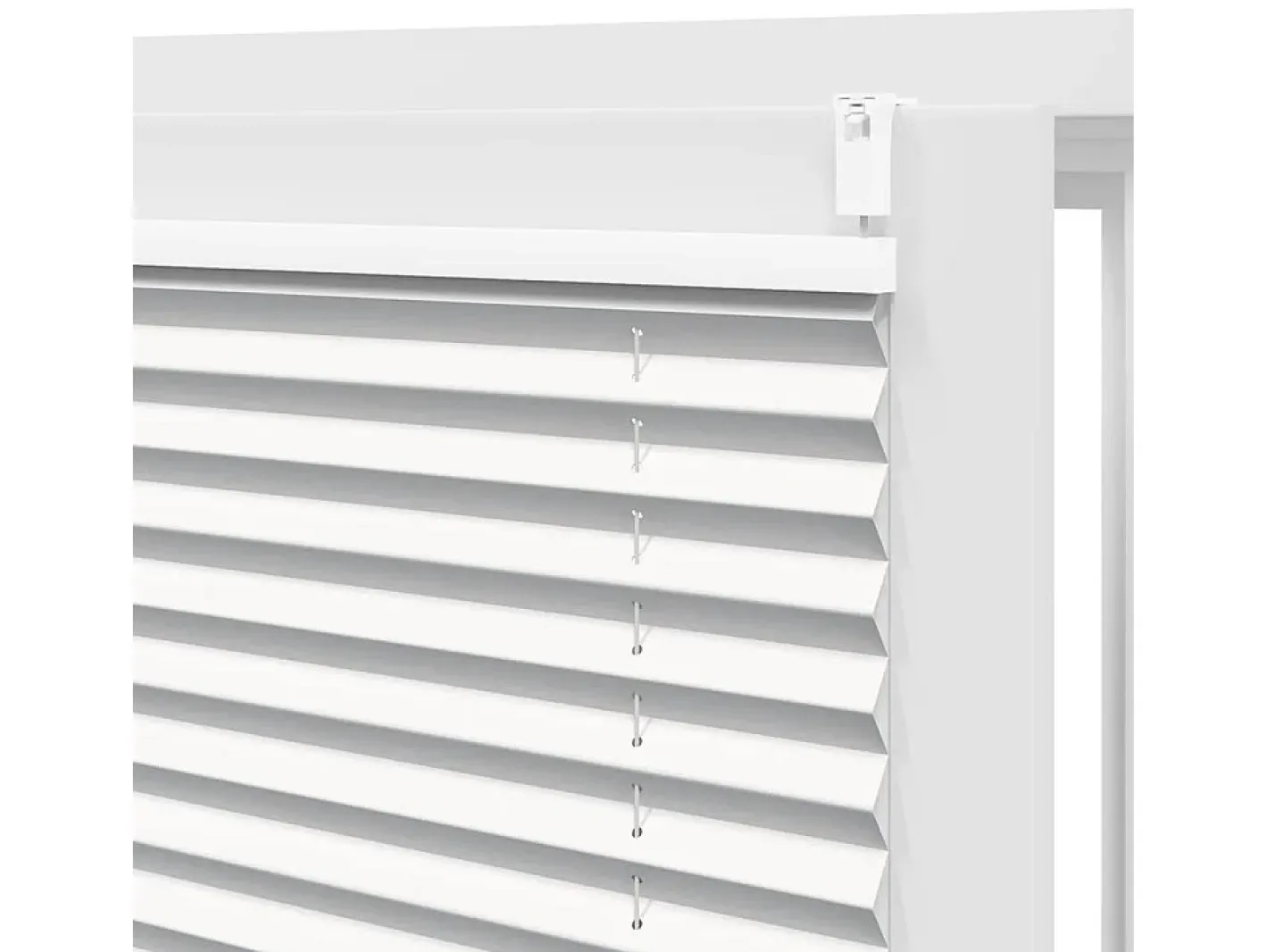 Estor plisado 40x100 cm Blanco Discount