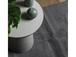 Garden Furniture Alfombra De Salón-Everlyn Alfombra pelo corto look escandinavo IZA antracita 160x230 cm Gris antracita